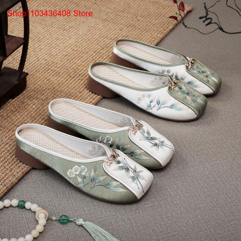 Sandal Bordir Baru untuk Rumah - New Ethnic Fashion ulasan dan harga