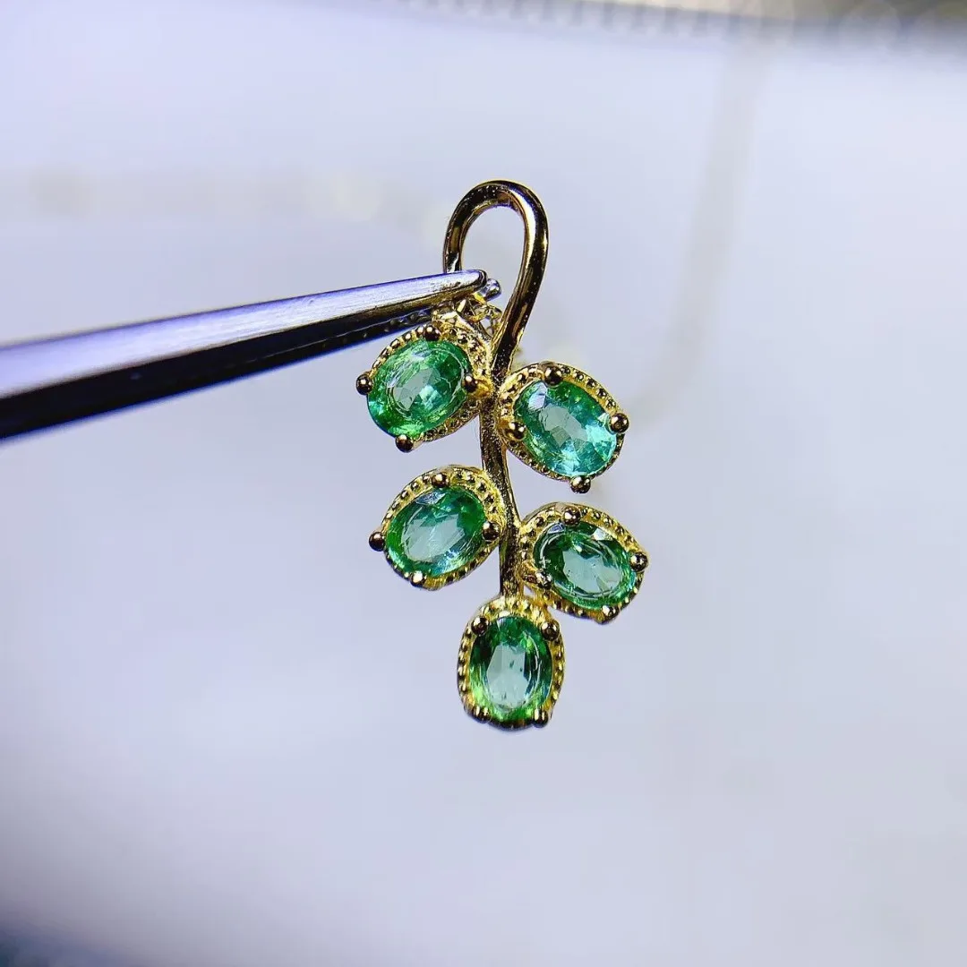 Liontin Perak S925 dengan Batu - Ethnic Fashion Design ulasan dan harga