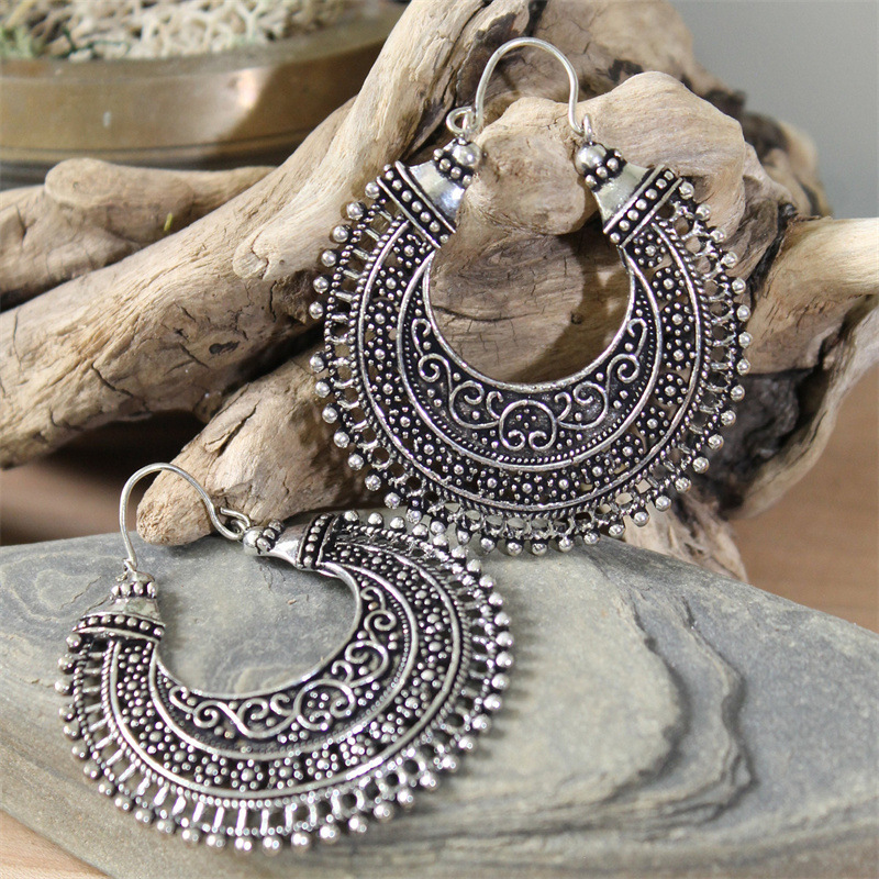 Aksesori DIY Anting berukir be - New Ethnic Fashion ulasan dan harga