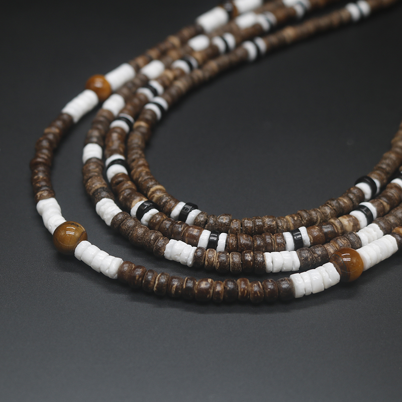 2023 kalung manik-manik kelapa - Ethnic Fashion Co In ulasan dan harga