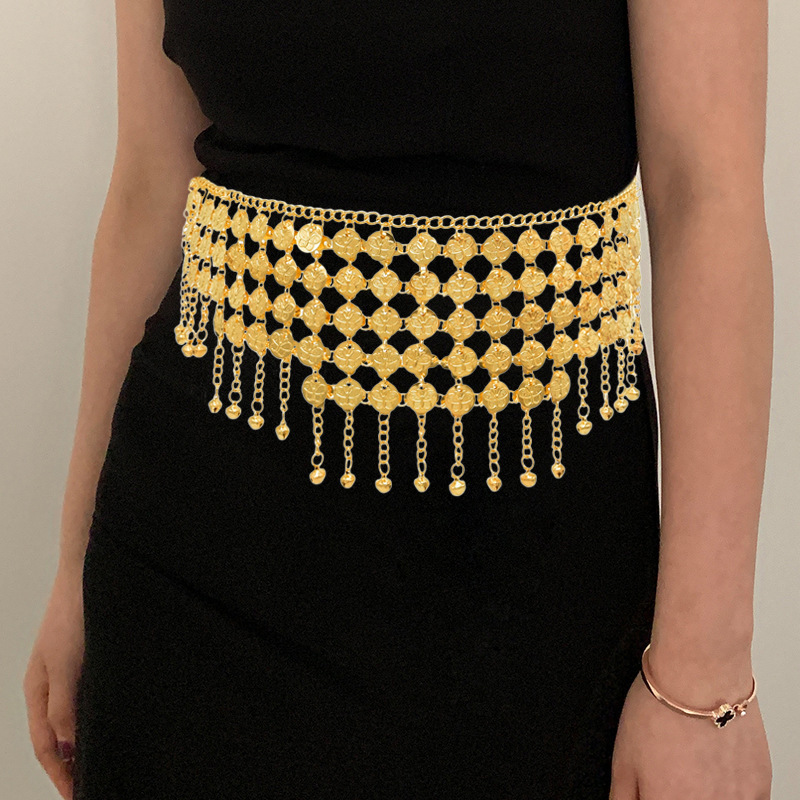 Sabuk rantai pinggang rumbai k - Ethnic Fashion Co In ulasan dan harga