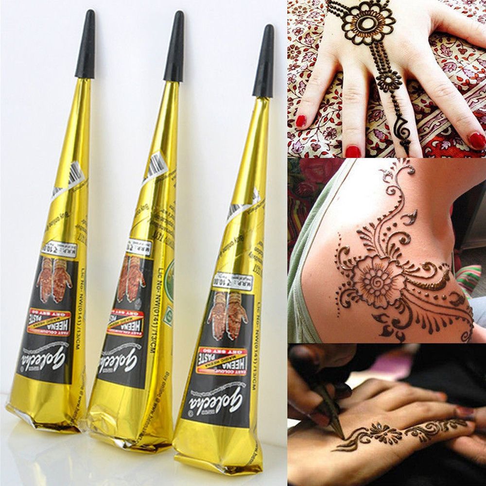Pasta Tato Flash Sementara Ala - Ethnic Fashion India ulasan dan harga
