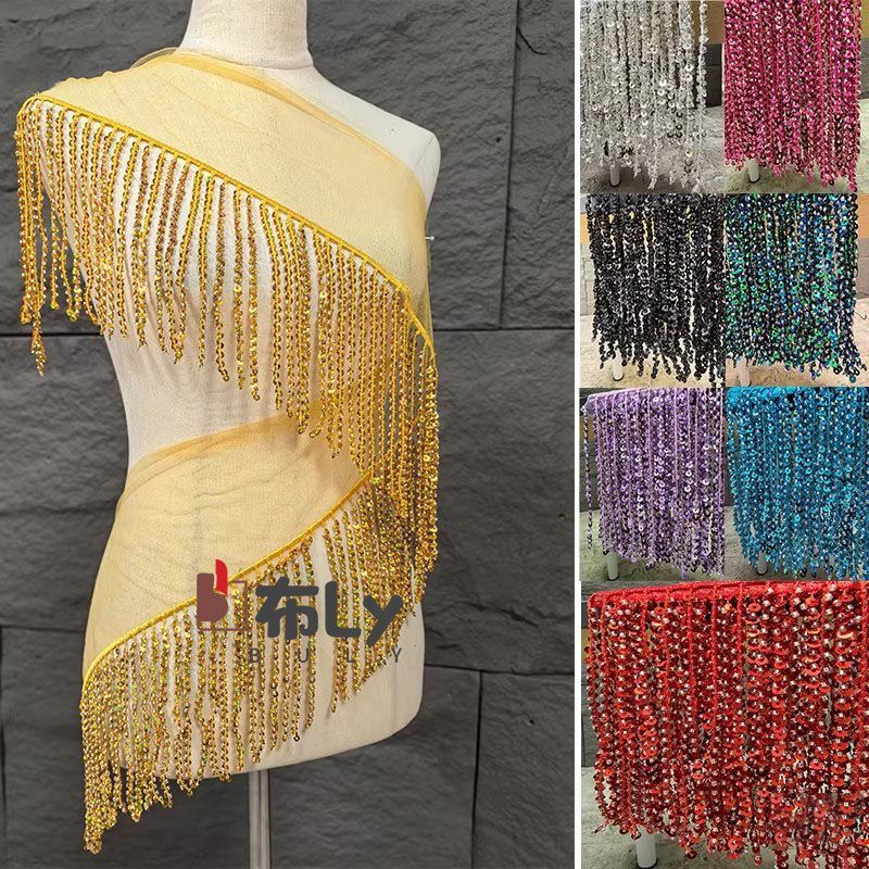 Rumbai Payet Manik-manik 15cm, - Ethnic Fashion Design ulasan dan harga