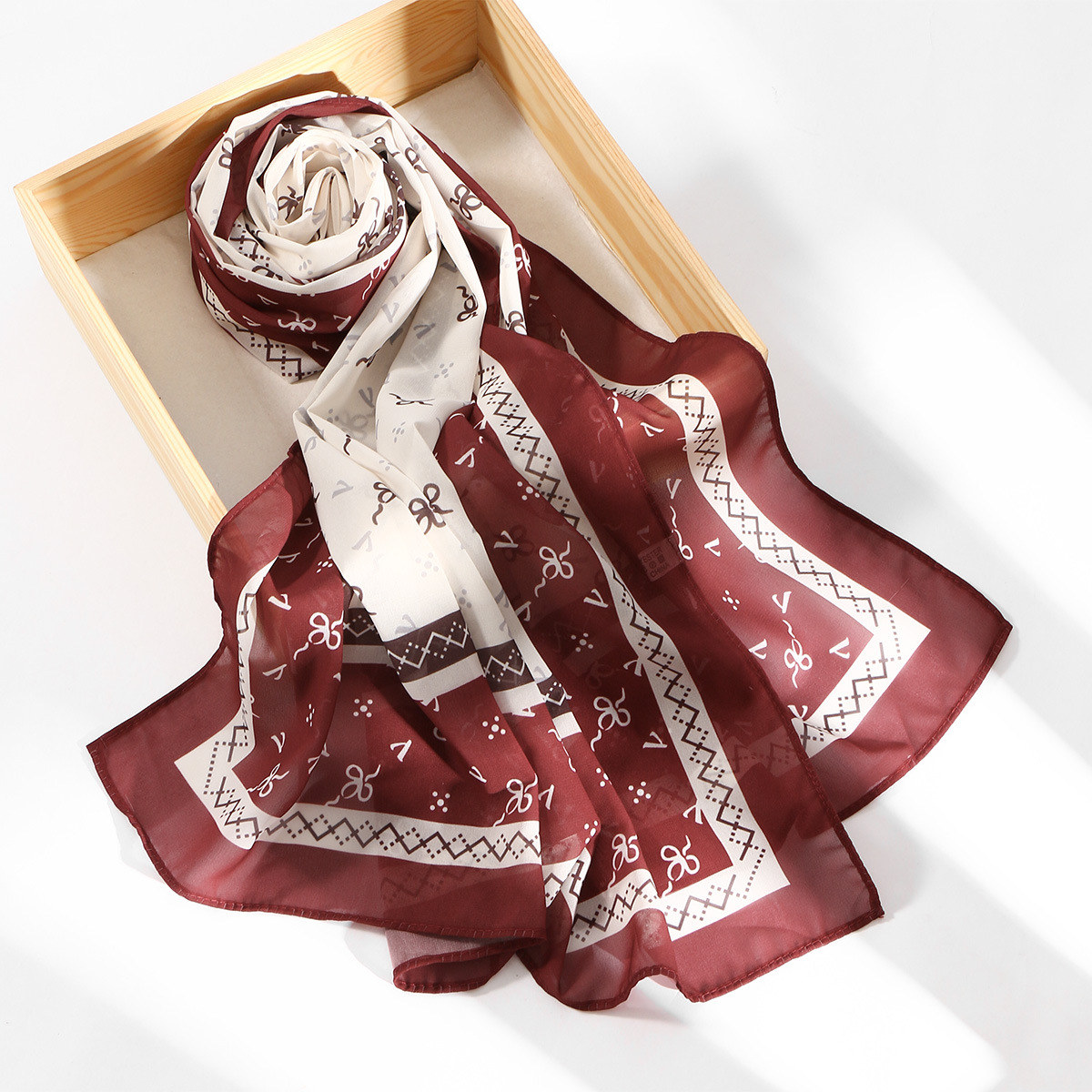 Penjualan Baru Syal Panjang Ch - New Ethnic Fashion ulasan dan harga